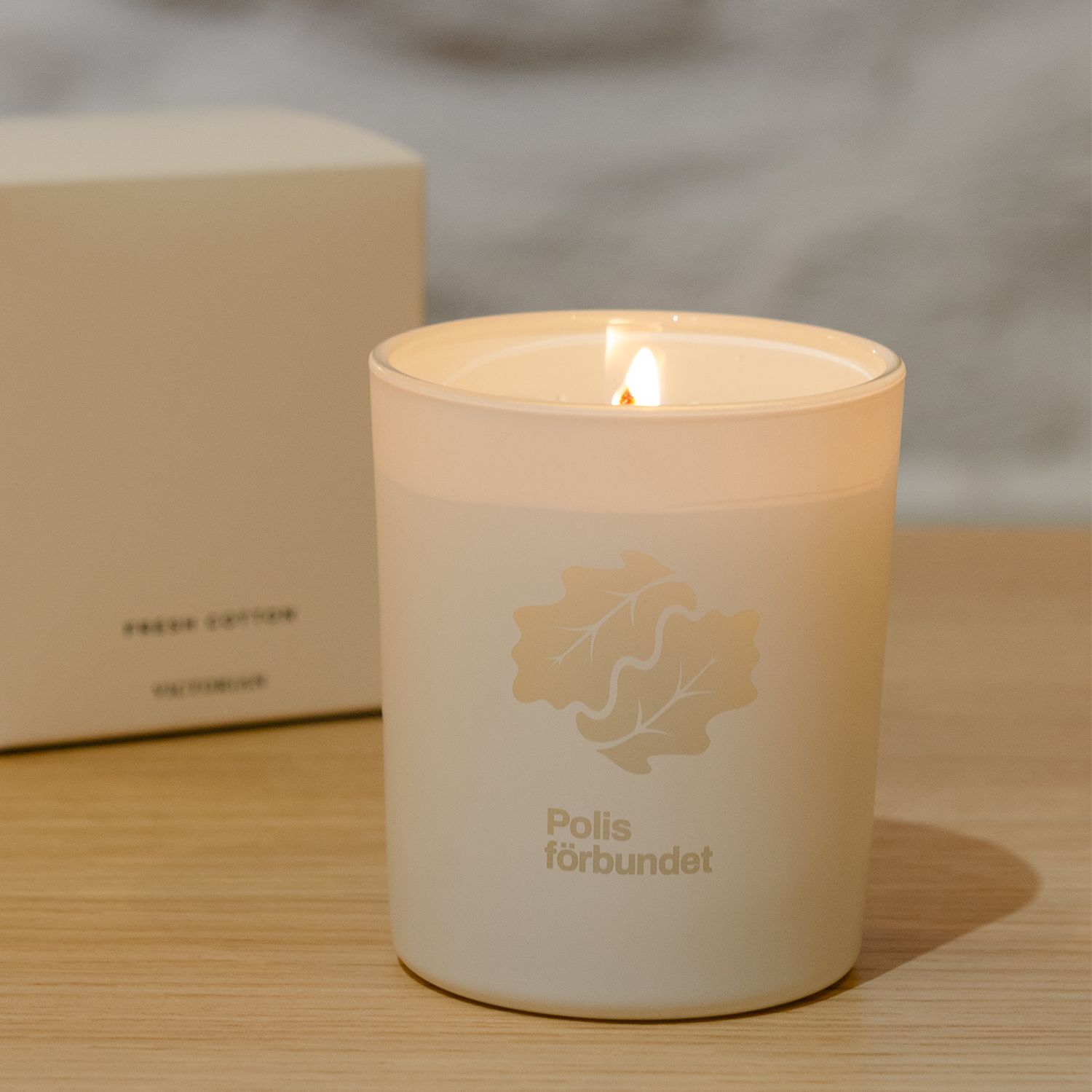 polisforbundet doftljus gravyr 2